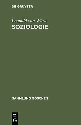 E-Book (pdf) Soziologie von Leopold von Wiese