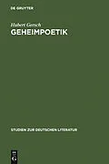 E-Book (pdf) Geheimpoetik von Hubert Gersch