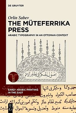 Livre Relié The Müteferrika Press de Orlin Sabev