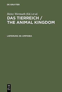 E-Book (pdf) Das Tierreich / The Animal Kingdom / Amphibia von 