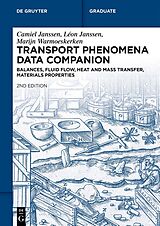 eBook (epub) Transport Phenomena Data Companion de Camiel Janssen, Léon Janssen