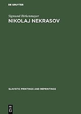 eBook (pdf) Nikolaj Nekrasov de Sigmund Birkenmayer