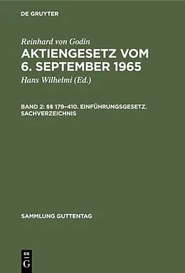 E-Book (pdf) §§ 179410. Einführungsgesetz. Sachverzeichnis von Reinhard von Godin