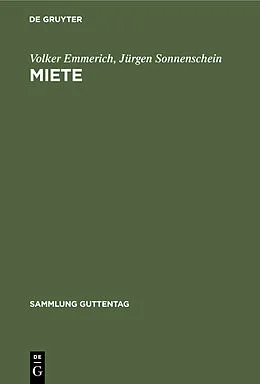 E-Book (pdf) Miete von Volker Emmerich, Jürgen Sonnenschein
