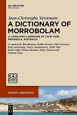 Livre Relié A Dictionary of Morrobolam de Jean-Christophe Verstraete