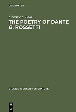 E-Book (pdf) The poetry of Dante G. Rossetti von Florence S. Boos