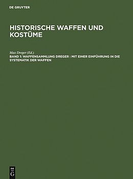 E-Book (pdf) Historische Waffen und Kostüme / Waffensammlung Dreger von 