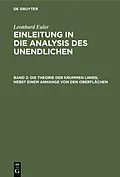PDF Die Theorie der krummen Linien, nebst einem Anhange von den Oberflächen von Leonhard Euler