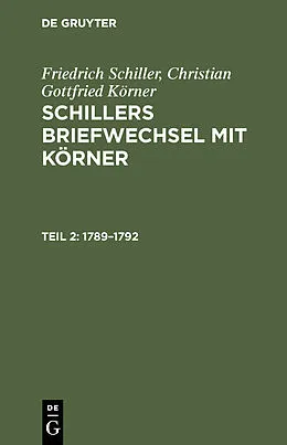 PDF 17891792 von Friedrich Schiller, Christian Gottfried Körner