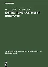 E-Book (pdf) Entretiens sur Henri Bremond von 