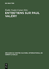 eBook (pdf) Entretiens sur Paul Valéry de 