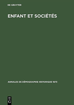 E-Book (pdf) Annales de démographie historique / Enfant et sociétés von 