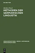 PDF Methoden der germanischen Linguistik von Herbert Penzl