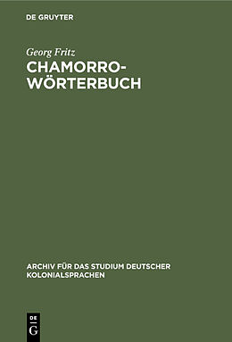 E-Book (pdf) Chamorro-Wörterbuch von Georg Fritz