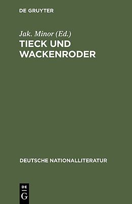 E-Book (pdf) Tieck und Wackenroder von 