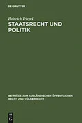 E-Book (pdf) Staatsrecht und Politik von Heinrich Triepel