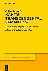 eBook (pdf) Kant's Transcendental Semantics de Zeljko Loparic