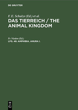 eBook (pdf) Amphibia. Anura I. de 