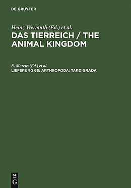 E-Book (pdf) Das Tierreich / The Animal Kingdom / Arthropoda: Tardigrada von 