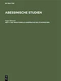 E-Book (pdf) Die traditionelle Aussprache des Äthiopischen von Eugen Mittwoch