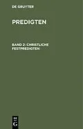 E-Book (pdf) Christliche Festpredigten von F. Schleiermacher
