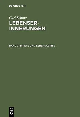 E-Book (pdf) Briefe und Lebensabriß von Carl Schurz