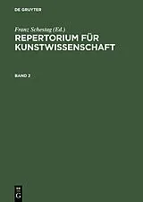 PDF Repertorium für Kunstwissenschaft. Band 2 von 