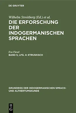 E-Book (pdf) Etruskisch von Eva Fiesel