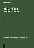PDF Romanische Sprachkunst von 