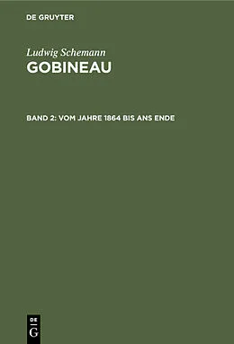 PDF Vom Jahre 1864 bis ans Ende von Ludwig Schemann