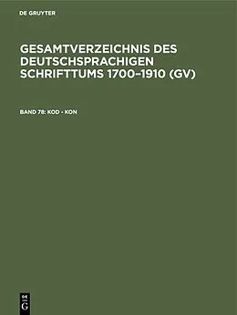 E-Book (pdf) Kod - Kon von 