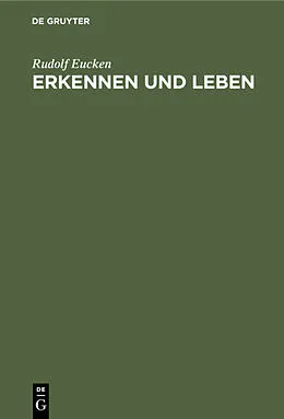 E-Book (pdf) Erkennen und Leben von Rudolf Eucken