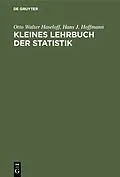 E-Book (pdf) Kleines Lehrbuch der Statistik von Otto Walter Haseloff, Hans J. Hoffmann