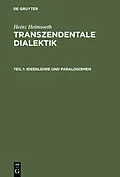 E-Book (pdf) Ideenlehre und Paralogismen von Heinz Heimsoeth