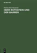 E-Book (pdf) Herr Rothstein und der Barren von Emil du Bois-Reymond