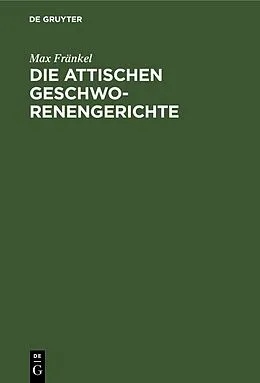 E-Book (pdf) Die attischen Geschworenengerichte von Max Fränkel