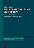 PDF Rechtshistorische Schriften von Dieter Simon