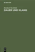 PDF Dauer und Klang von Bernhard Ten Brink