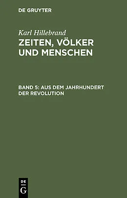 E-Book (pdf) Aus dem Jahrhundert der Revolution von Karl Hillebrand