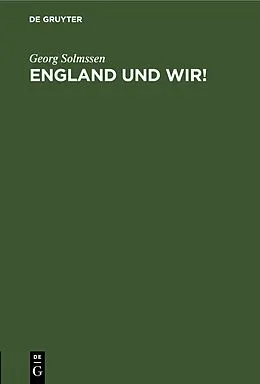 E-Book (pdf) England und wir! von Georg Solmssen