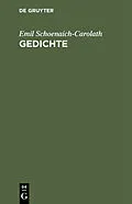 E-Book (pdf) Gedichte von Emil Schoenaich-Carolath