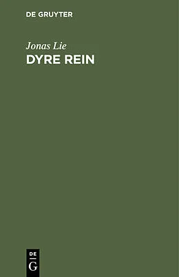 E-Book (pdf) Dyre Rein von Jonas Lie