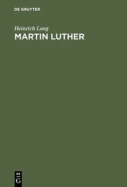 E-Book (pdf) Martin Luther von Heinrich Lang