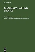 E-Book (pdf) Bilanztechnik und Bilanzkritik von Friedrich Leitner