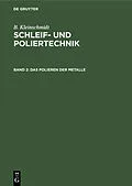 E-Book (pdf) Das Polieren der Metalle von Bernhard Kleinschmidt