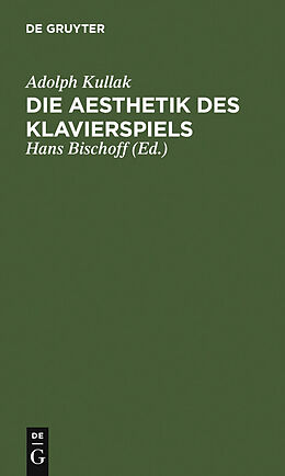 E-Book (pdf) Die Aesthetik des Klavierspiels von Adolph Kullak