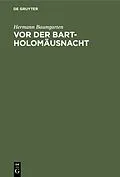 PDF Vor der Bartholomäusnacht von Hermann Baumgarten