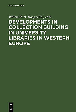 eBook (pdf) Developments in collection building in university libraries in Western Europe de 