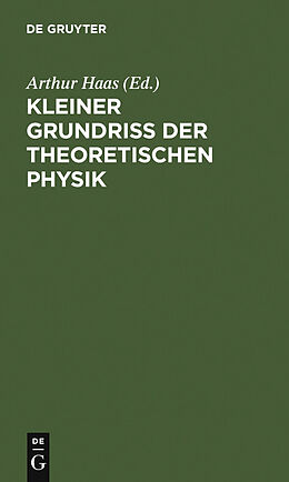 E-Book (pdf) Kleiner Grundriss der theoretischen Physik von 