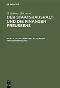 E-Book (pdf) Dotationen und Allgemeine Finanzverwaltung von Otto Schwarz